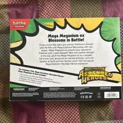 Pokemon TCG: Mega Evolution Ascended Heroes Mega Meganium Ex box X4 FREE POSTAGE - Image 4
