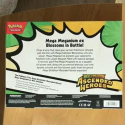 Pokemon TCG: Mega Evolution Ascended Heroes: Mega Meganium Ex Box - Image 2