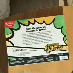 Pokemon TCG: Mega Evolution Ascended Heroes: Mega Meganium Ex Box - Image 4