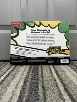 Pokemon TCG: Mega Evolution-Ascended Heroes Mega Meganium ex Box - IN HAND! - Image 2