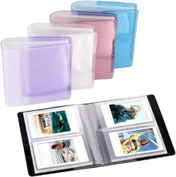 Trading Card Binder 64 Pockets Collection Album Holder Double Sided Folder Card - Image 2
