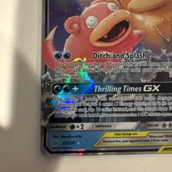 Pokemon Slowpoke & Psyduck GX 35/236 Sm-Unified Minds Ultra Rare TAG TEAM Holo - Image 5