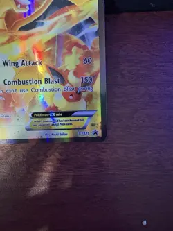 Pokemon TCG Charizard EX Black Star Full Art Holo Promo Card #XY121 - Image 3