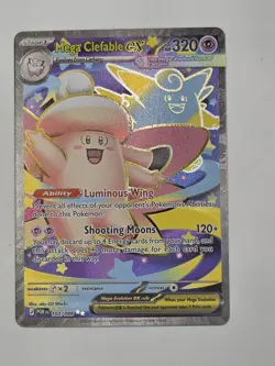 Pokemon TCG Mega Clefable EX 103/088 Evolutions UR Full Art Holo Eng - Image 1