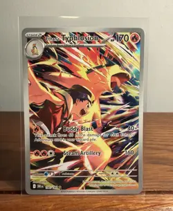 POKEMON TCG Ethan's Typhlosion Sv10 Destined Rivals 190/182 IR Holo EN - Image 1