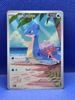Pokemon TCG Misty's Lapras Destined Rivals 194/182 IR Holo Full Art ENG - Image 1