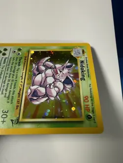 Nidoking 11/130 Base Set 2 Holo Rare Pokemon Holo! Display Set All Evolve Stages - Image 5