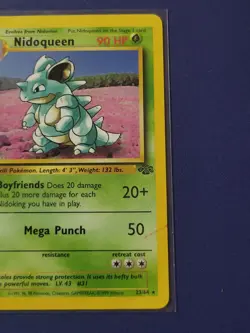 1999 Nidoran Nidorina Nidoqueen Evolve Set Pokemon Jungle Set - Image 3