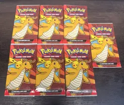 (7) Pokemon McDonald’s 2025 Booster Packs- New Sealed - Dragon Discovery - Image 1