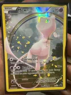 Mew - XY110 - Pokemon XY Promo Holo Rare Card NM - Image 1