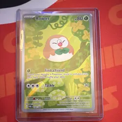 Pokemon Rowlet 090/088 POR Illustration Rare Full Art IT [ENG] - NM & SHIPS FREE - Image 1