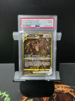 Pokemon Crown Zenith Galarian Gallery Giratina VSTAR GG69/GG70 Holo PSA 9 - Image 1