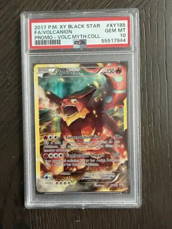 Volcanion XY185 XY Promos PSA 10 Pokemon Card Holo - Image 1