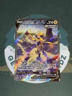 Pokemon TCG Zeraora V 166/198 Alternate Alt Art Chilling Reign NM - Image 1