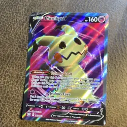 Mimikyu V Full Art Holo Ultra Rare 148/163 Battle Styles 160 HP English 2021 - Image 1