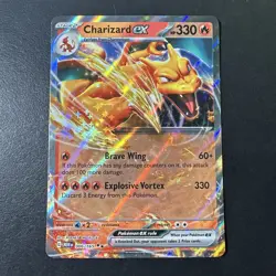 Charizard ex 006/165 SV: Scarlet & Violet 151 Double Rare Pokemon TCG - NM - Image 1