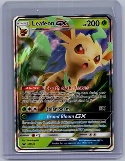 LEAFEON GX - SM146 HOLO P SUN & MOON PROMO POKEMON NM/M - Image 1