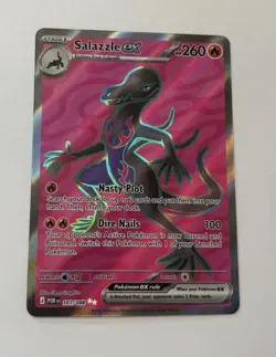 Salazzle ex Ultra Rare Holo 101/088 ME03: Perfect Order Pokemon TCG - Image 1