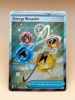 Pokemon TCG ~ Energy Recycler ~ 108/088 Full Art Trainer Item : Perfect Order NM - Image 1