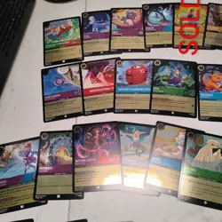 HUGE FOIL ONLY Disney Lorcana CARD LOT Archazias Island (39) TOTAL ALL NEAR MINT - Image 3