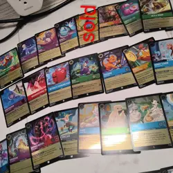 HUGE FOIL ONLY Disney Lorcana CARD LOT Archazias Island (39) TOTAL ALL NEAR MINT - Image 5