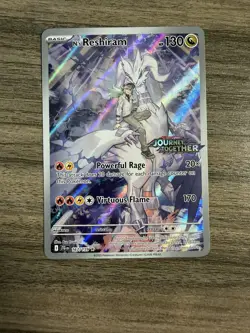 Pokemon TCG N's Reshiram 167/159 Journey Together Stamped English - Image 1