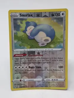 Pokemon Snorlax 131/185 Vivid Voltage Reverse Holo - Image 1