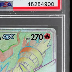 2019 Pokemon Sun And Moon Unbroken Bonds Charizard Gx/reshiram #217 PSA 10 Gx - Image 5