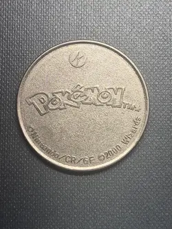 Vintage Pokemon Pikachu Metal Coin #25 2000 Nintendo Wizards - Image 3