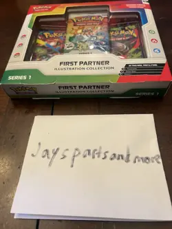 Pokemon First Partner Illustration Collection Series 1 Sealed Box - New IN HAND - Image 5