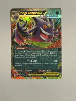 Pokemon TCG Mega Gengar EX 073 Black Star Promo Mega Moonlit Tin - Image 1