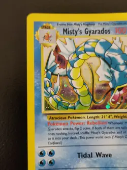 Pokemon Misty's Gyarados #13 Gym Challenge NM- Unlimited Holo Rare 13/132 - Image 5