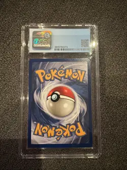 1999 POKEMON FOSSIL #60 GAMBLER CGC 10 9.5 - Image 2