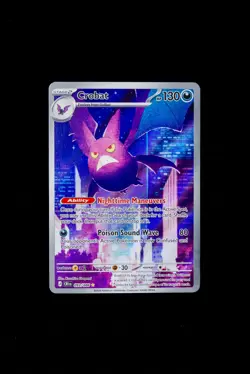 Pokemon TCG Crobat 093/086 Chaos Rising Holo Rare English Near Mint - Image 1