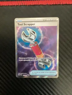 Pokemon Tool Scraper 115/086 Chaos Rising Trainer Full Art - NM - Image 1