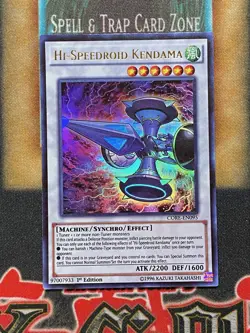 Yugioh Hi-Speedroid Kendama CORE-EN095 Ultra Rare 1st Ed NM - Image 1
