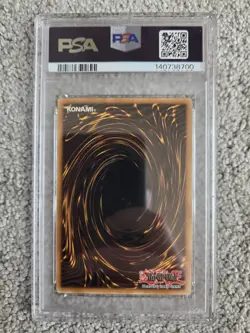 2004 SYE YU-GI-OH! STARTER DECK YUGI EVOLUTION 1ST ED #001 DARK MAGICIAN PSA 3 - Image 2