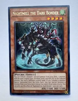*ERROR Text Bleed* Nightmell the Dark Bonder - MP23-EN133 - Rare - 1st Ed Yugioh - Image 1