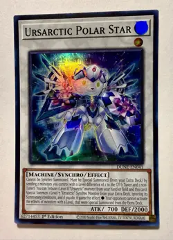 Ursarctic Polar Star DUNE-EN041 1st Edition Super Rare Yugioh - Image 1