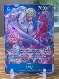 SANJI OP11-051 SR Alt Art & SR A Fist of Divine Speed ONE PIECE ENGLISH NM/M - Image 1