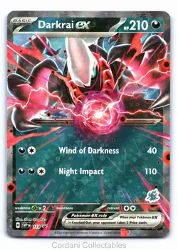 Darkrai EX SVP110 - SV Black Star Promo - Pokemon Card - Near Mint - Image 1