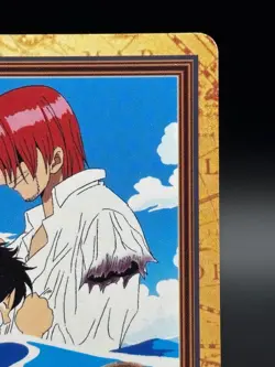 Shanks Luffy C122 Carddass Hyper Battle Japanese One Piece Lightly Played - Image 3