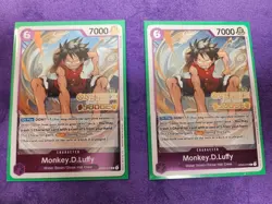 One Piece TCG Monkey.D.Luffy Foil Judge Stamp OP03-070 - Image 1