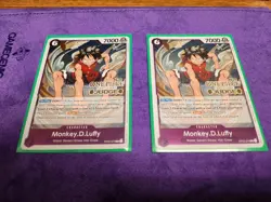 One Piece TCG Monkey.D.Luffy Foil Judge Stamp OP03-070 - Image 2