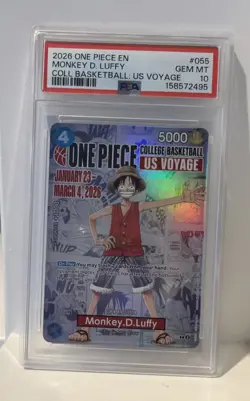 one piece monkey d luffy psa 10 promo - Image 1