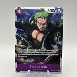Zoro-Juurou ST18-004 Starter Deck 18: PURPLE Monkey.D.Luffy Super Rare - Image 1