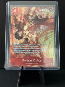 One Piece TCG Portgas.D.Ace (Parallel) ST30-007 Starter Deck EX Luffy & Ace Foil - Image 1