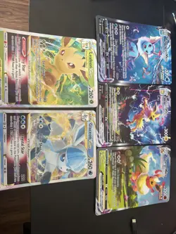 JUMBO CARDS - Pokemon Eeveelutions Jumbo Card Set Of 5 - Image 1