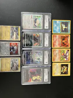 Pokemon Card Lot CGC Slabs + WOTC Holo + Black Star Promo + Zekrom - Image 1