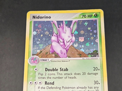 Pokemon TCG Nidorino 41/112 Fire Red Leaf Green Holo Vintage Card English - Image 2